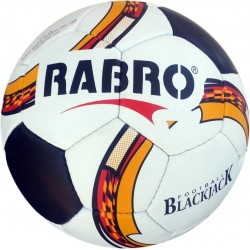Rabro Black Jack Football Size-5 (Pack of 1, Multicolor)